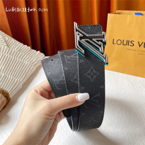 High Quality Luxury Louis Vuitton Classic Print With Black Plain Bottom Belt – Style 27782 product detail