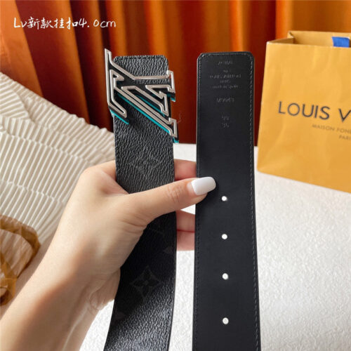 High Quality Luxury Louis Vuitton Classic Print With Black Plain Bottom Belt – Style 27782 product detail