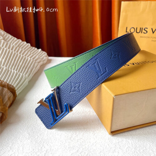 High Quality Luxury Louis Vuitton Classic Print With Black Plain Bottom Belt product detail