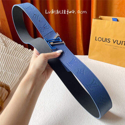 High Quality Luxury Louis Vuitton Classic Print With Black Plain Bottom Belt product detail