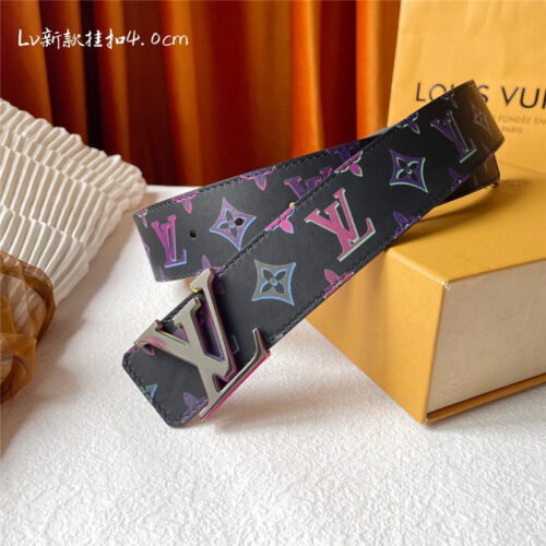 High Quality Luxury Louis Vuitton Classic Print With Black Plain Bottom Belt – Style 52070 product detail