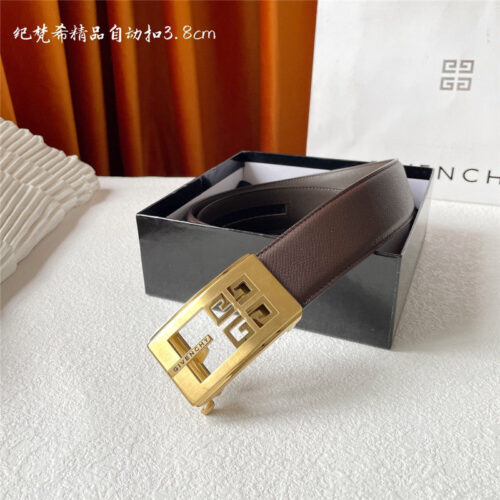 High Quality Luxury Givenchy Belt In Palm-Print Calfskin – Style 79398 product detail
