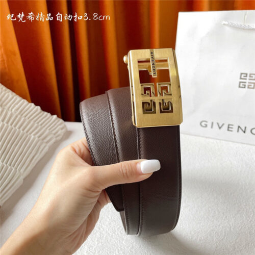 High Quality Luxury Givenchy Belt In Palm-Print Calfskin – Style 79398 product detail