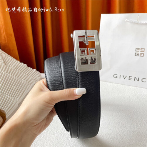 High Quality Luxury Givenchy Belt In Palm-Print Calfskin product detail