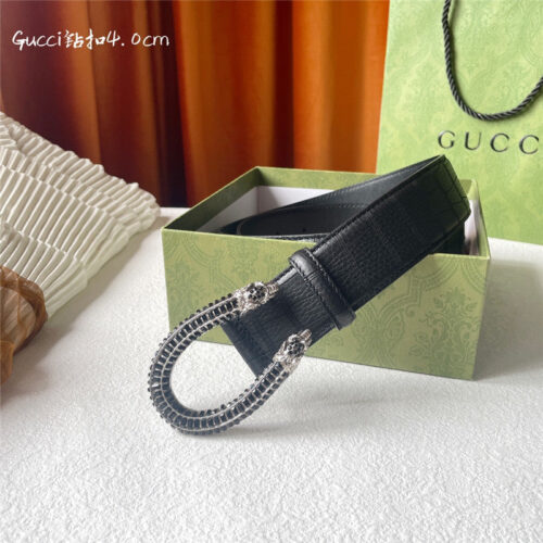 High Quality Luxury Gucci Buckskin Calfskin Belt product detail