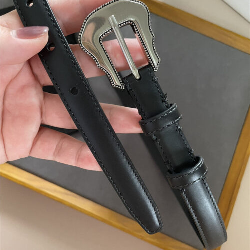 High Quality Luxury Celine New Metal Buckle Belt – Style 66086 product detail