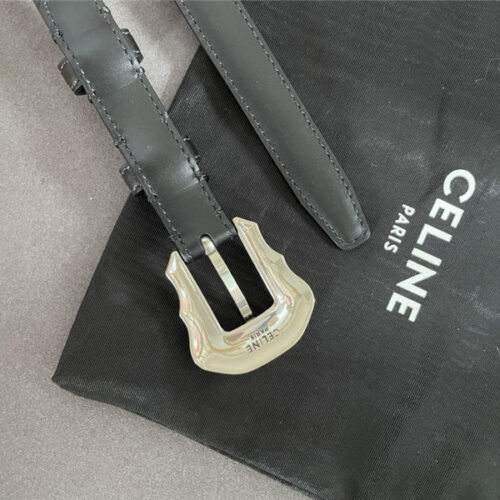 High Quality Luxury Celine New Metal Buckle Belt – Style 66086 product detail
