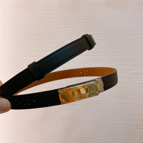 High Quality Luxury Hermes Limited Edition Kelly Garden Party Belt – Style 44806 product detail