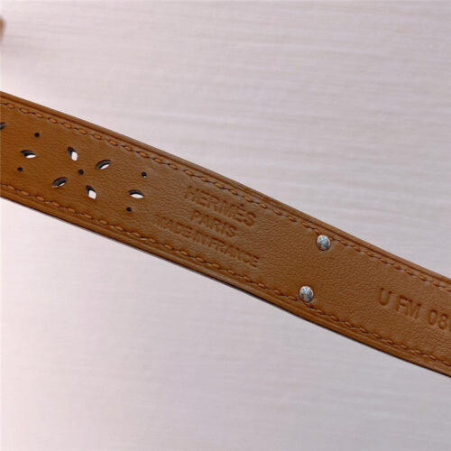 High Quality Luxury Hermes Limited Edition Kelly Garden Party Belt – Style 77574 product detail