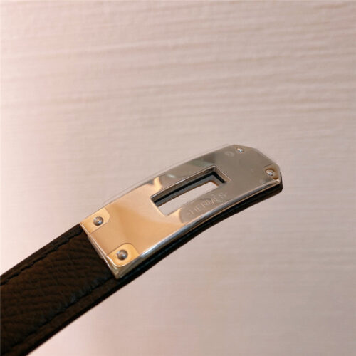 High Quality Luxury Hermes Limited Edition Kelly Garden Party Belt – Style 77574 product detail