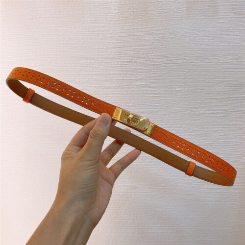 High Quality Luxury Hermes Limited Edition Kelly Garden Party Belt – Style 10342