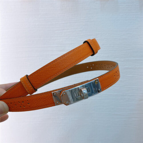 High Quality Luxury Hermes Limited Edition Kelly Garden Party Belt – Style 43110 product detail