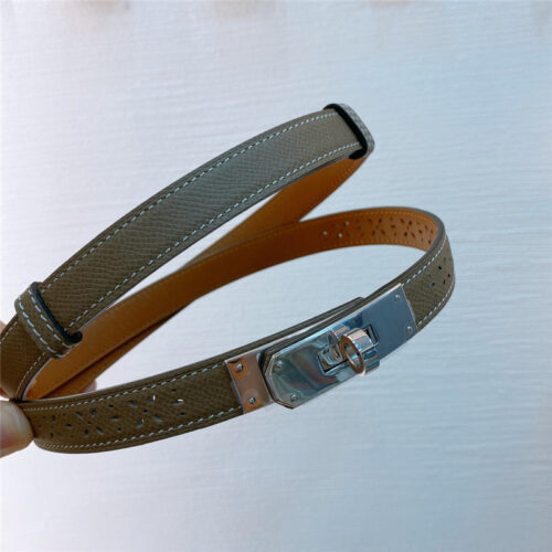 High Quality Luxury Hermes Limited Edition Kelly Garden Party Belt – Style 36326 product detail