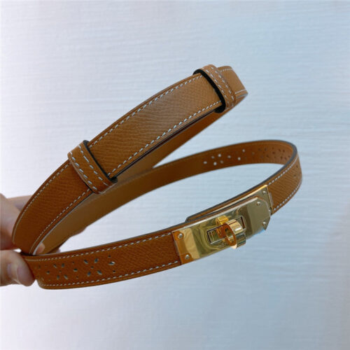 High Quality Luxury Hermes Limited Edition Kelly Garden Party Belt – Style 69094 product detail