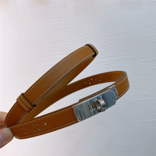 High Quality Luxury Hermes Limited Edition Kelly Garden Party Belt – Style 01862 product detail