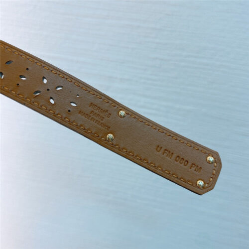 High Quality Luxury Hermes Limited Edition Kelly Garden Party Belt product detail