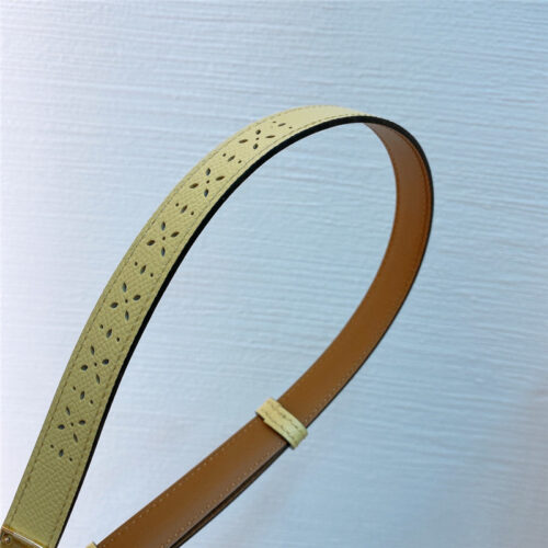 High Quality Luxury Hermes Limited Edition Kelly Garden Party Belt – Style 32934 product detail