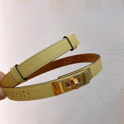 High Quality Luxury Hermes Limited Edition Kelly Garden Party Belt – Style 32934 product detail