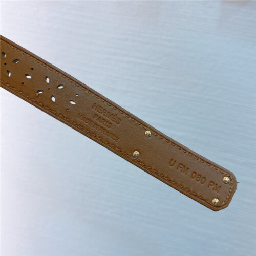 High Quality Luxury Hermes Limited Edition Kelly Garden Party Belt – Style 32934 product detail
