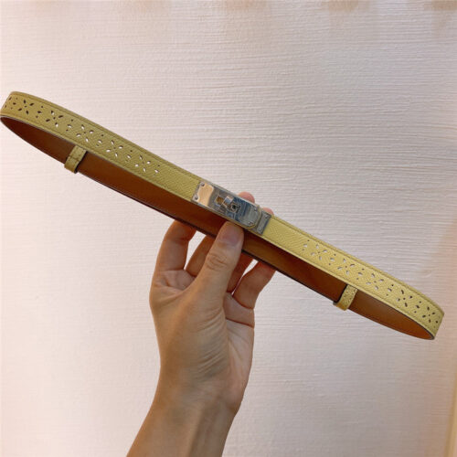 High Quality Luxury Hermes Limited Edition Kelly Garden Party Belt – Style 98470