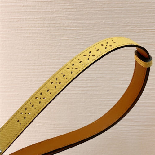 High Quality Luxury Hermes Limited Edition Kelly Garden Party Belt – Style 98470 product detail