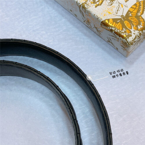 High Quality Luxury Dior New Rhombic Sheepskin Belt – Style 36518 product detail