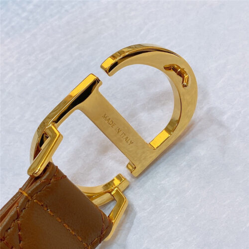 High Quality Luxury Dior New Rhombic Sheepskin Belt – Style 34822 product detail