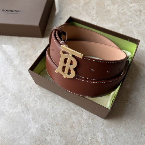 High Quality Luxury Burberry Simple Casual Belt – Style 51430 product detail
