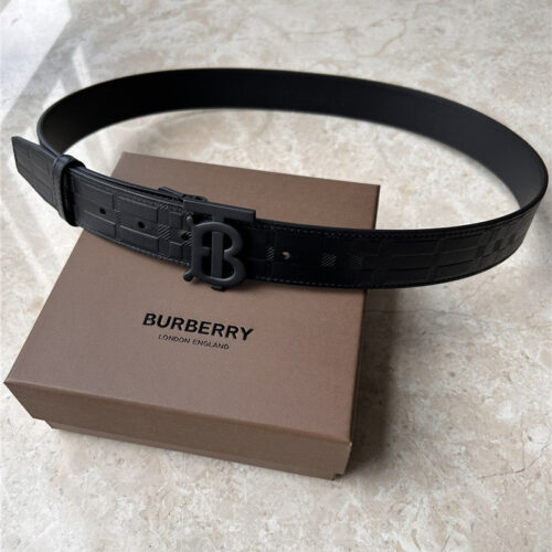 High Quality Luxury Burberry Simple Casual Belt – Style 84198