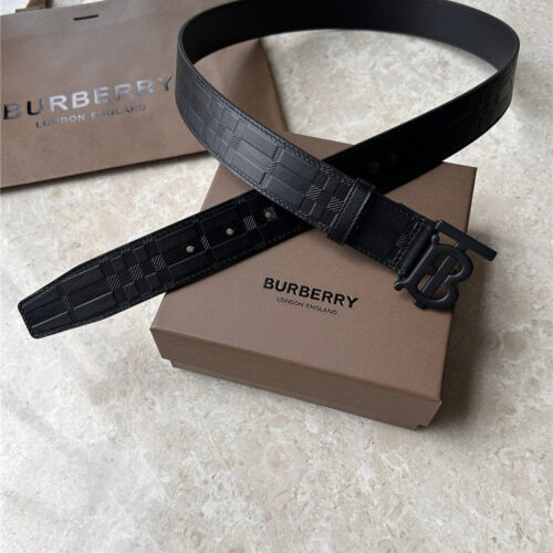 High Quality Luxury Burberry Simple Casual Belt – Style 84198 alternate view