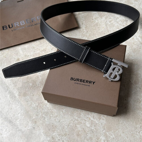 High Quality Luxury Burberry Simple Casual Belt – Style 77414