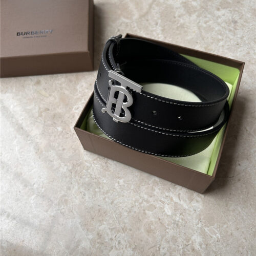 High Quality Luxury Burberry Simple Casual Belt – Style 77414 alternate view