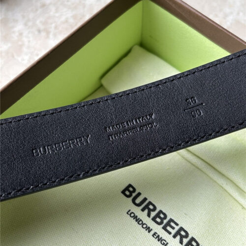 High Quality Luxury Burberry Simple Casual Belt – Style 77414 product detail
