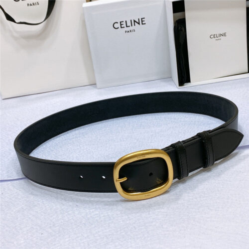 High Quality Luxury Celine Belt In Vintage Calfskin – Style 74022