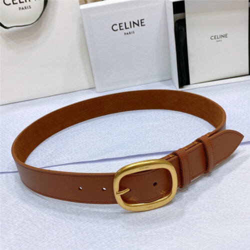 High Quality Luxury Celine Belt In Vintage Calfskin – Style 39558