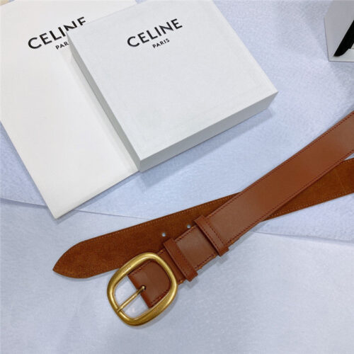 High Quality Luxury Celine Belt In Vintage Calfskin – Style 39558 alternate view