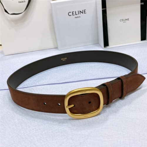 High Quality Luxury Celine Belt In Vintage Calfskin