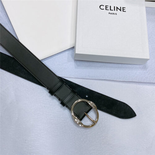 High Quality Luxury Celine Belt In Vintage Calfskin – Style 31078 alternate view