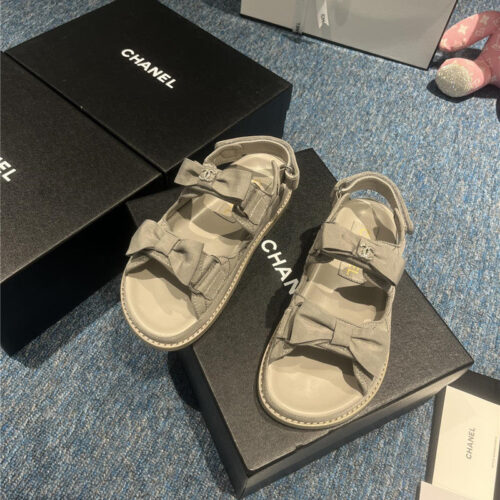 High Quality Luxury Chanel New Velcro Sandals product detail