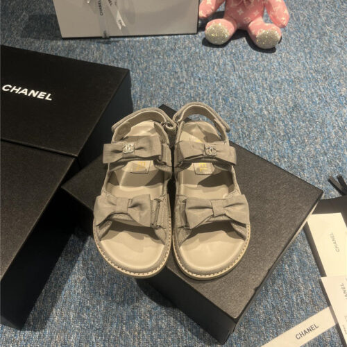 High Quality Luxury Chanel New Velcro Sandals product detail
