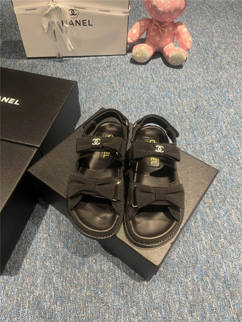 High Quality Luxury Chanel New Velcro Sandals – Style 82054 product detail