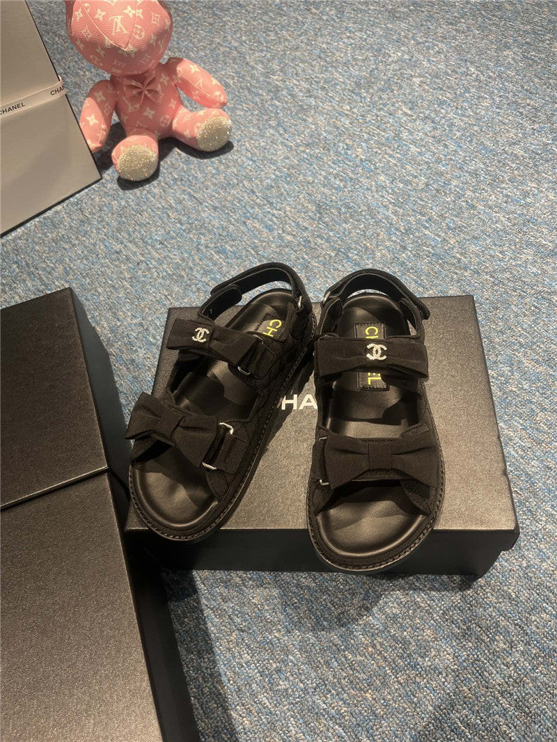 High Quality Luxury Chanel New Velcro Sandals – Style 82054 product detail
