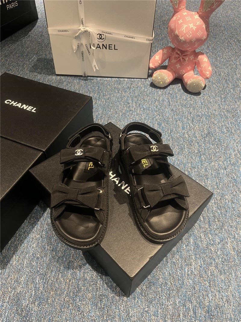 High Quality Luxury Chanel New Velcro Sandals – Style 82054 product detail