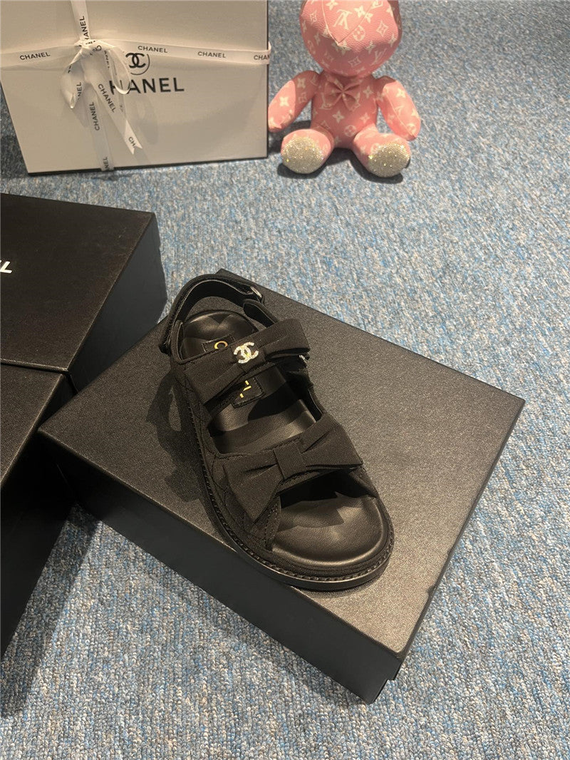 High Quality Luxury Chanel New Velcro Sandals – Style 82054 product detail
