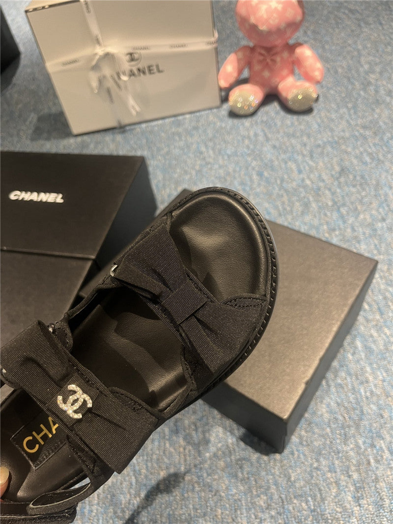 High Quality Luxury Chanel New Velcro Sandals – Style 82054 product detail
