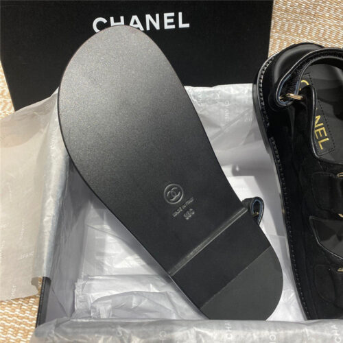 High Quality Luxury Chanel New Velcro Sandals – Style 13126 product detail