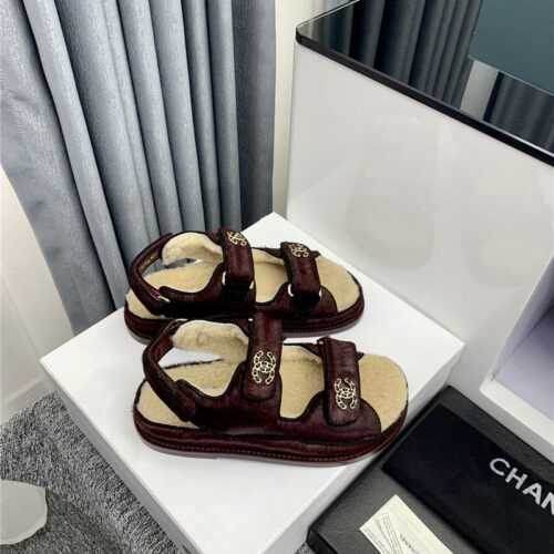 High Quality Luxury Chanel Beach Sandals – Style 99718 product detail