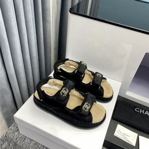 High Quality Luxury Chanel Beach Sandals – Style 61862 alternate view
