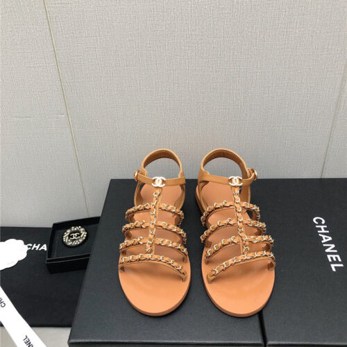High Quality Luxury Chanel Chain Sandals – Style 67174 product detail