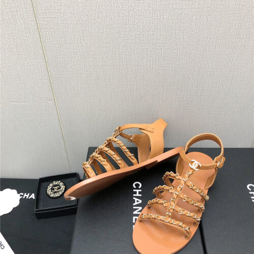 High Quality Luxury Chanel Chain Sandals – Style 67174 product detail